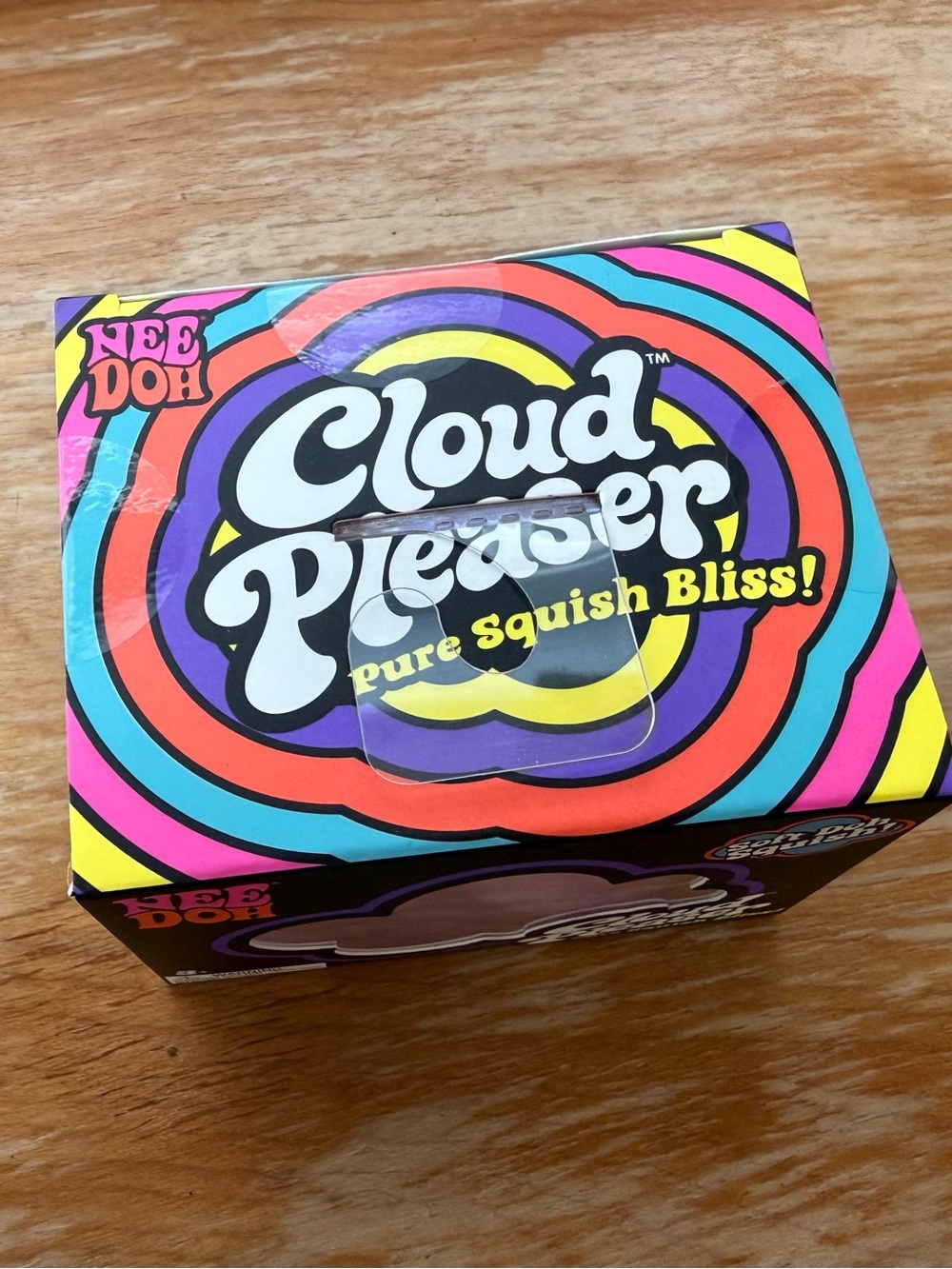 NeeDoh Cloud Pleaser Soft Doh Squish Toy - Lavender - Picture 2 of 3